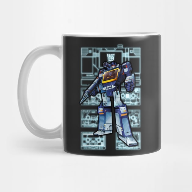 Masterpiece Soundwave by Draconis130